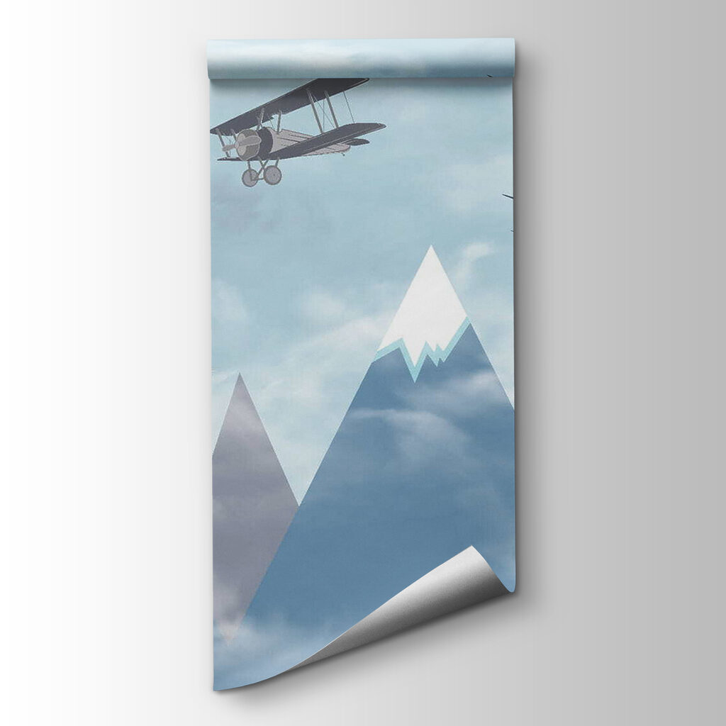 Group of airplanes flying in the sky