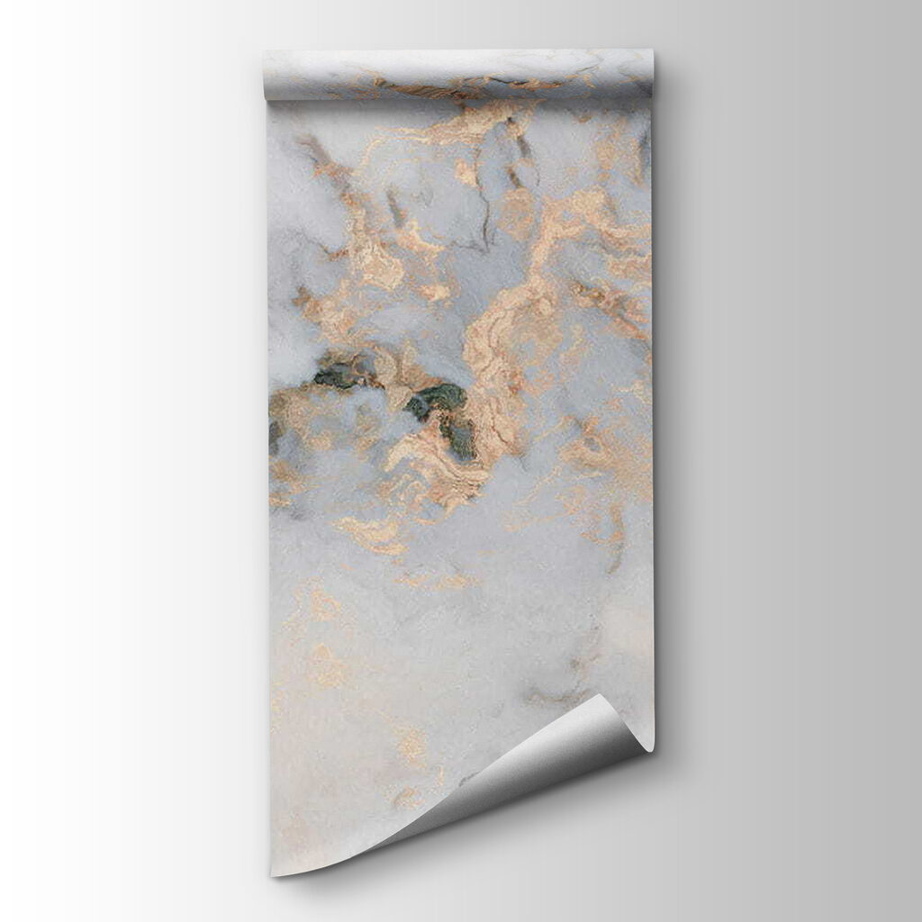 Elegant marble with metallic veins