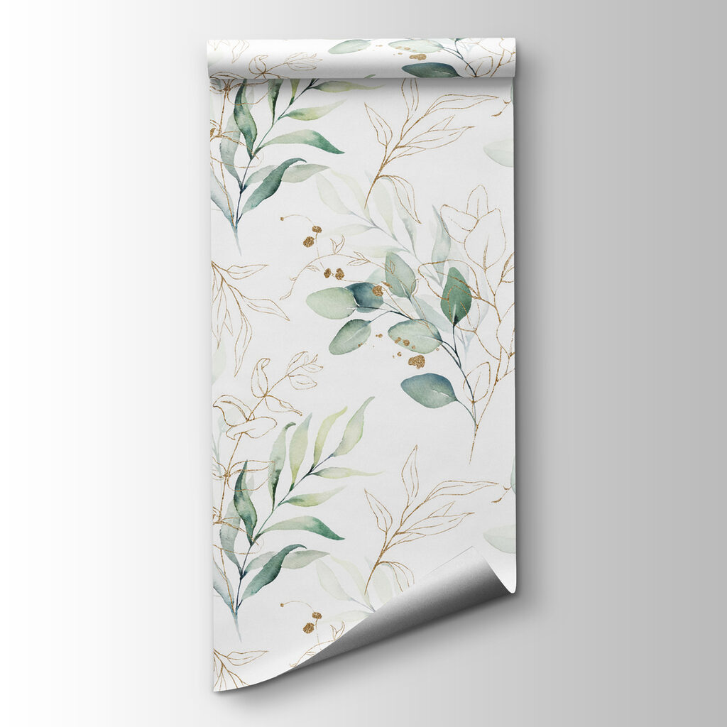 Pattern of leaves and berries Pattern of leaves and berries