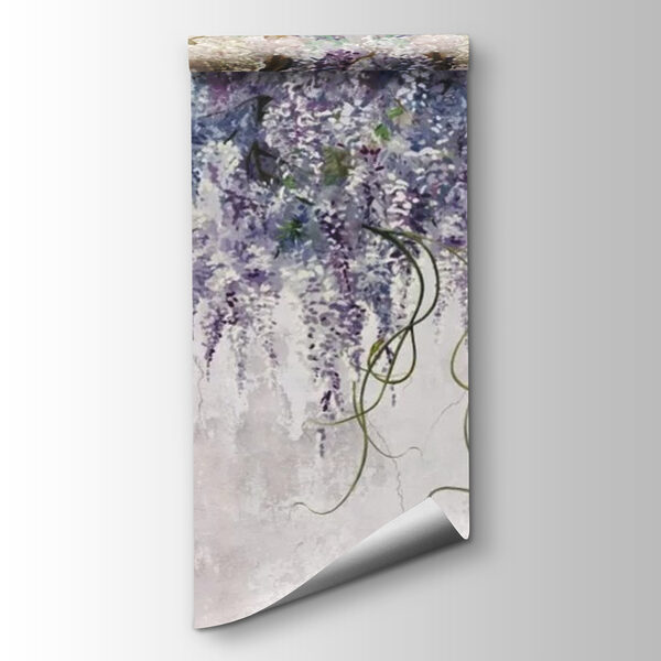 Painting of a wisteria