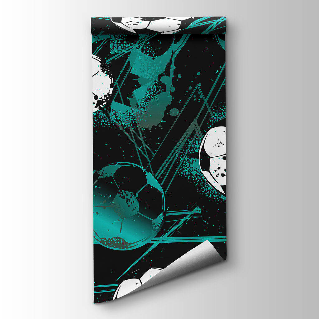 Pattern of football balls