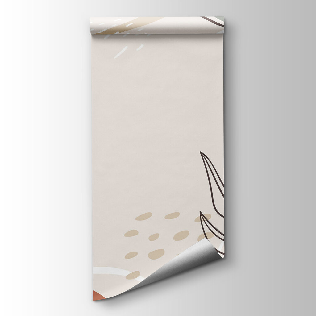 Colorful floral design on a white background