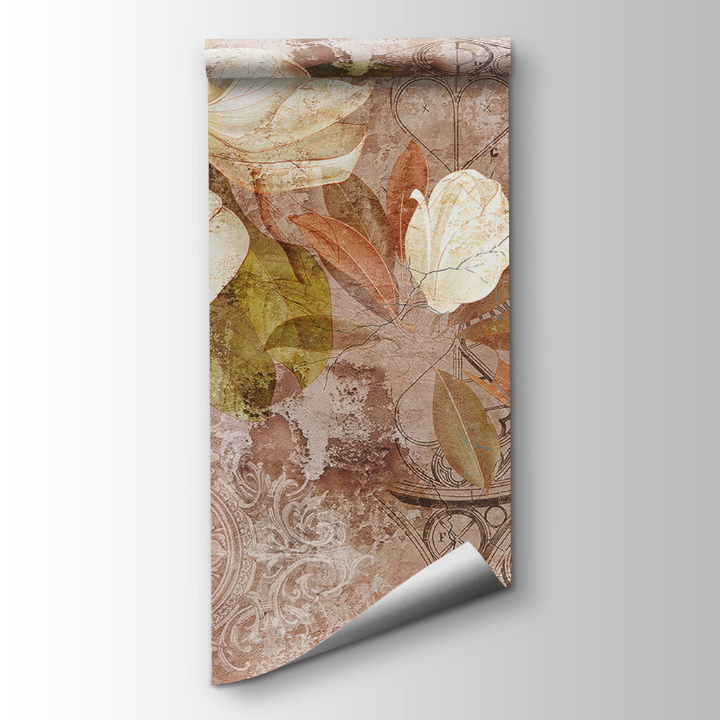 Floral elegance meets vintage artistry Floral elegance meets vintage artistry