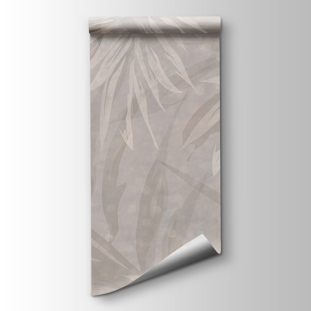 White and gray floral pattern White and gray floral pattern