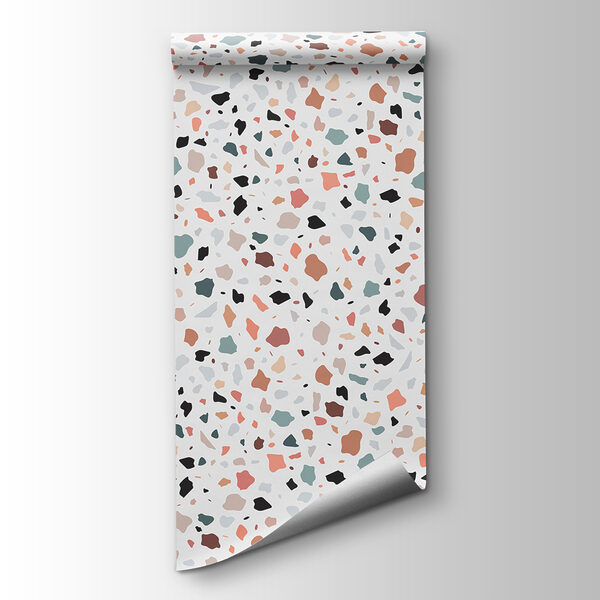 A multi colored speckled surface A multi colored speckled surface