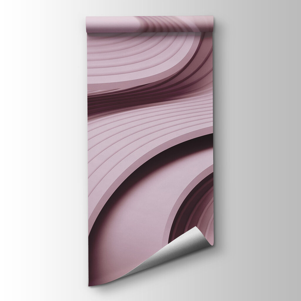 Pink and white wavy lines Pink and white wavy lines