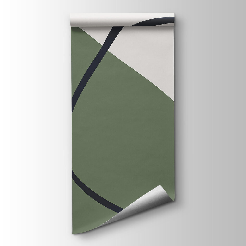 Green and grey art Green and grey art