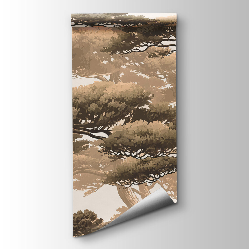 Group of trees with branches Group of trees with branches