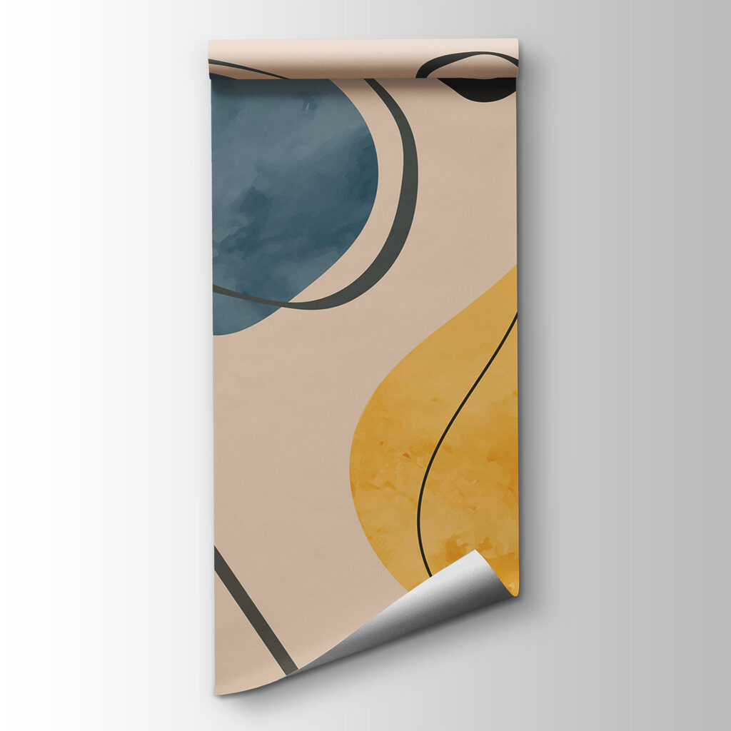 Colorful shapes and lines Colorful shapes and lines