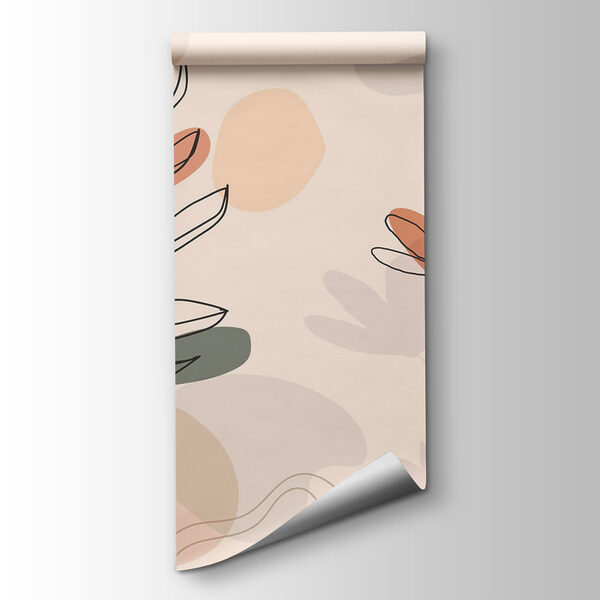 Drawing of leaves and flowers Drawing of leaves and flowers