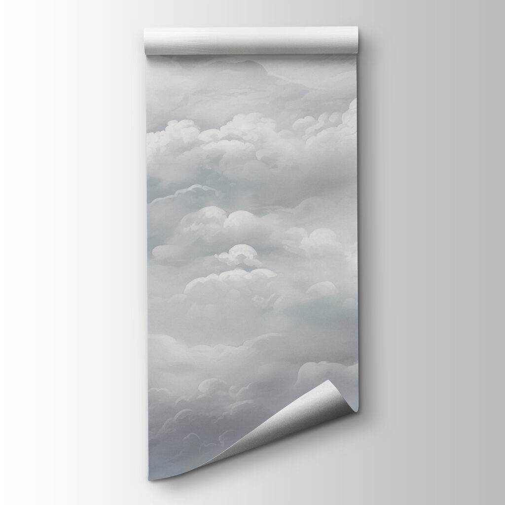 Cloudy sky with many clouds