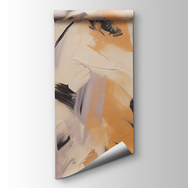 Abstract strokes in soft hues Abstract strokes in soft hues