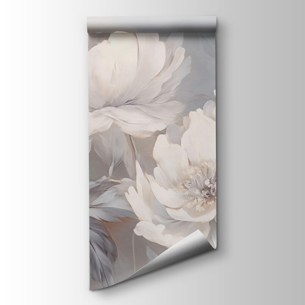 Delicate blossoms in soft hues