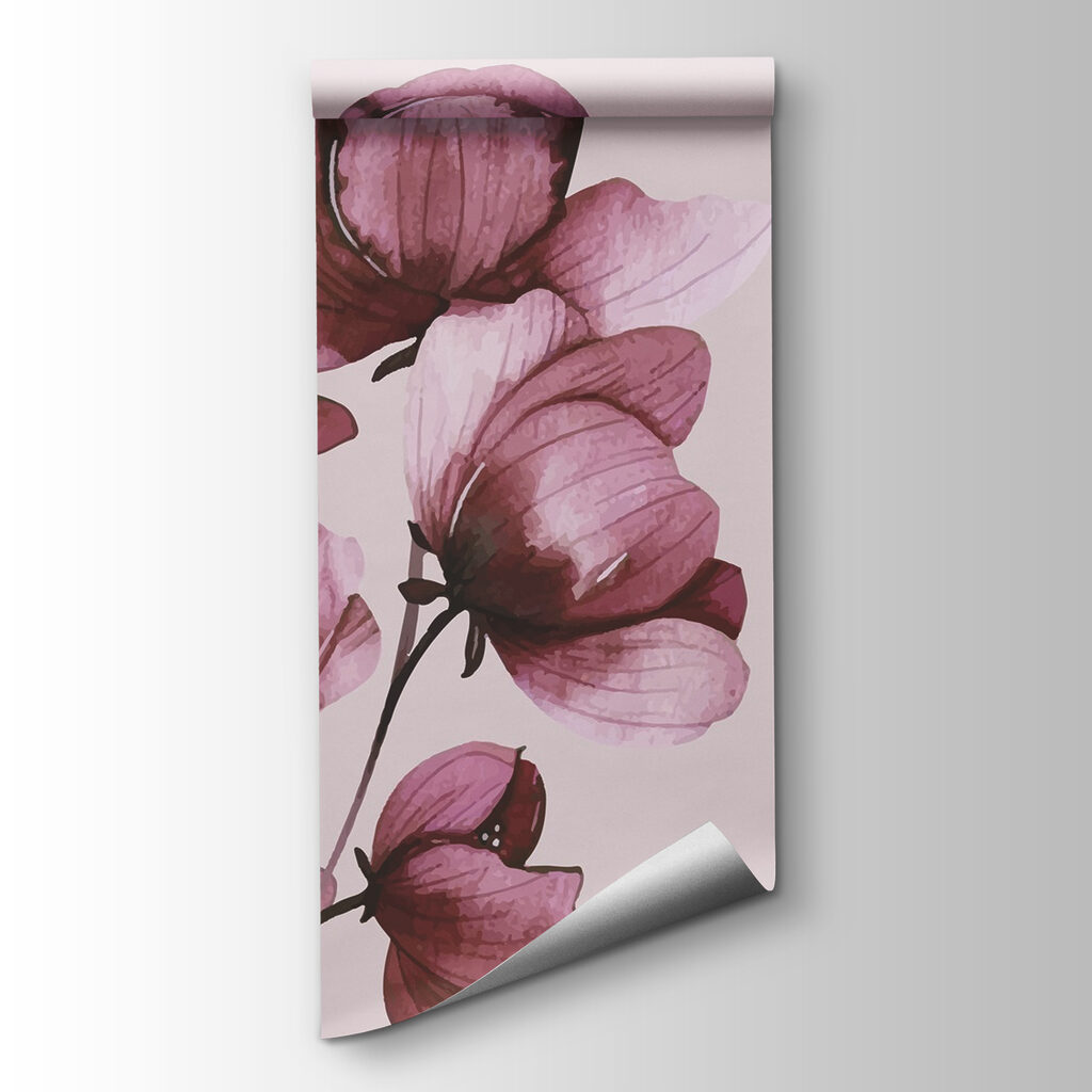 Delicate blooms in soft hues