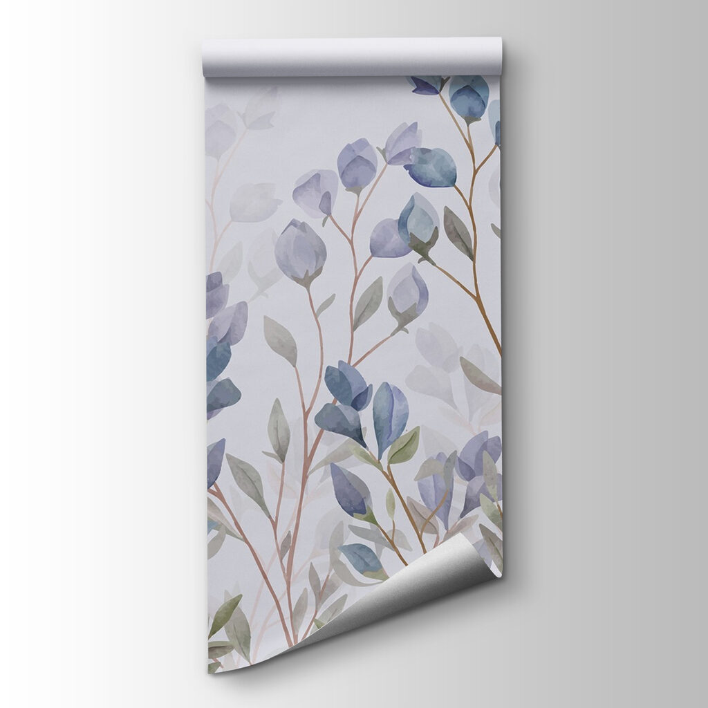 Delicate watercolor floral design