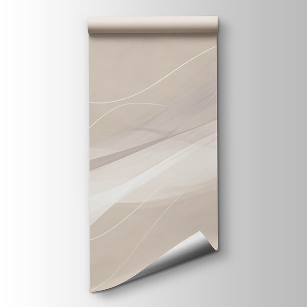 White and gray wavy lines