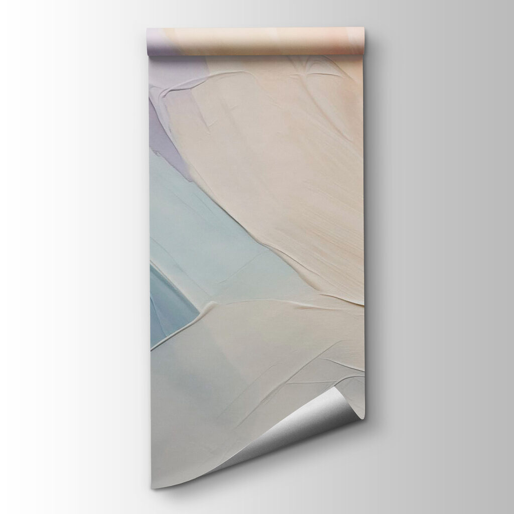 Abstract waves in soft colors Abstract waves in soft colors