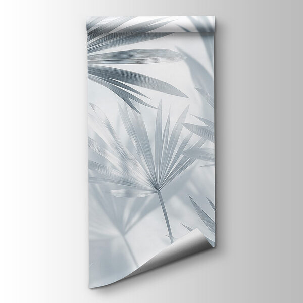 Soft shadows of delicate palm leaves