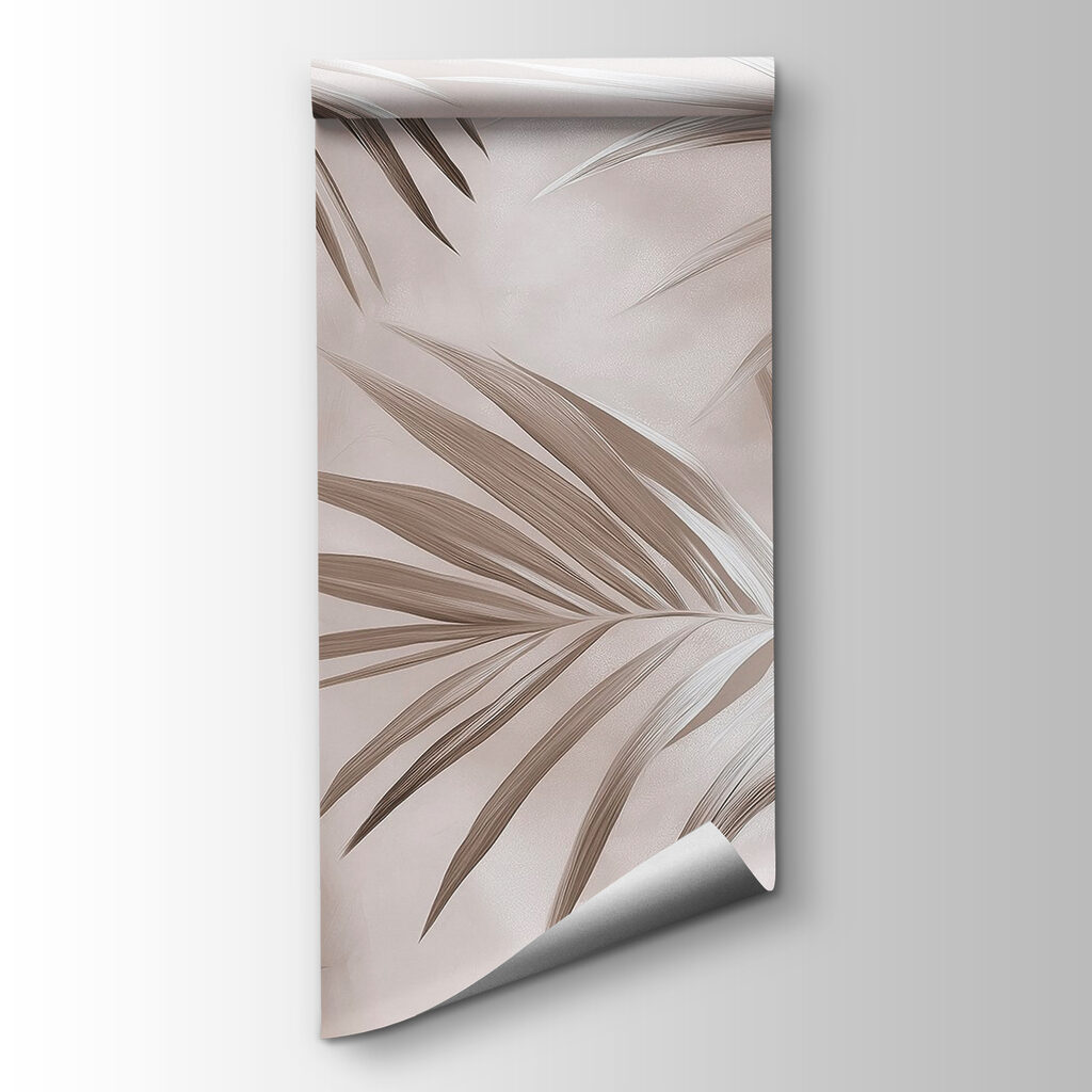 Nature's elegant palm leaves in harmony