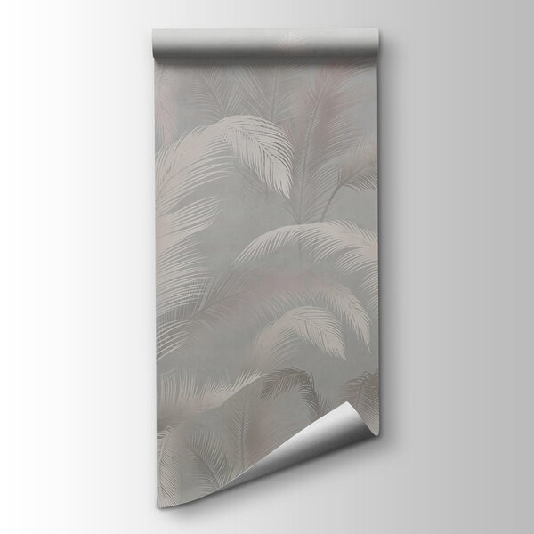 Soft palms in a muted background