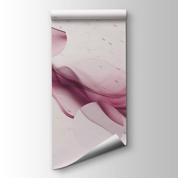 Purple smoke on a white background Purple smoke on a white background