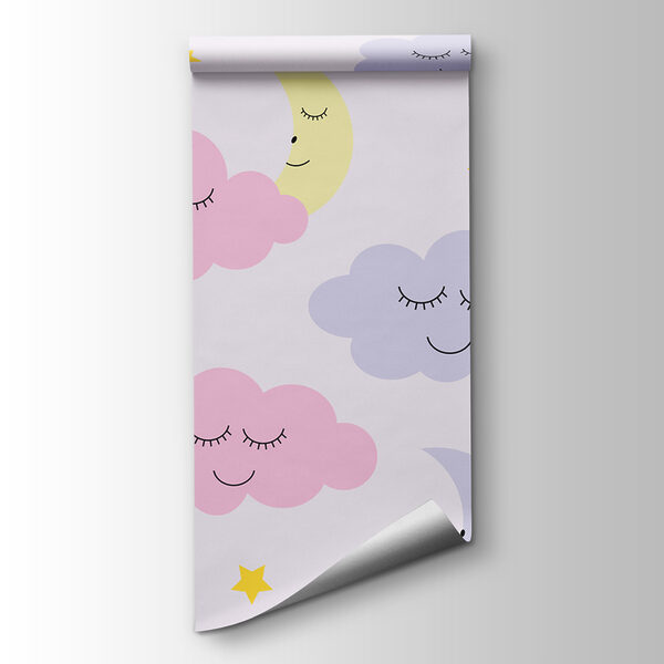 Pattern of clouds and stars