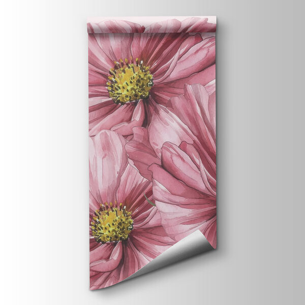 Group of pink flowers Group of pink flowers