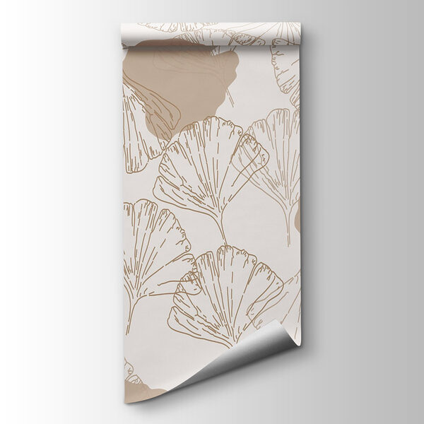 Pattern of leaves on a white background Pattern of leaves on a white background