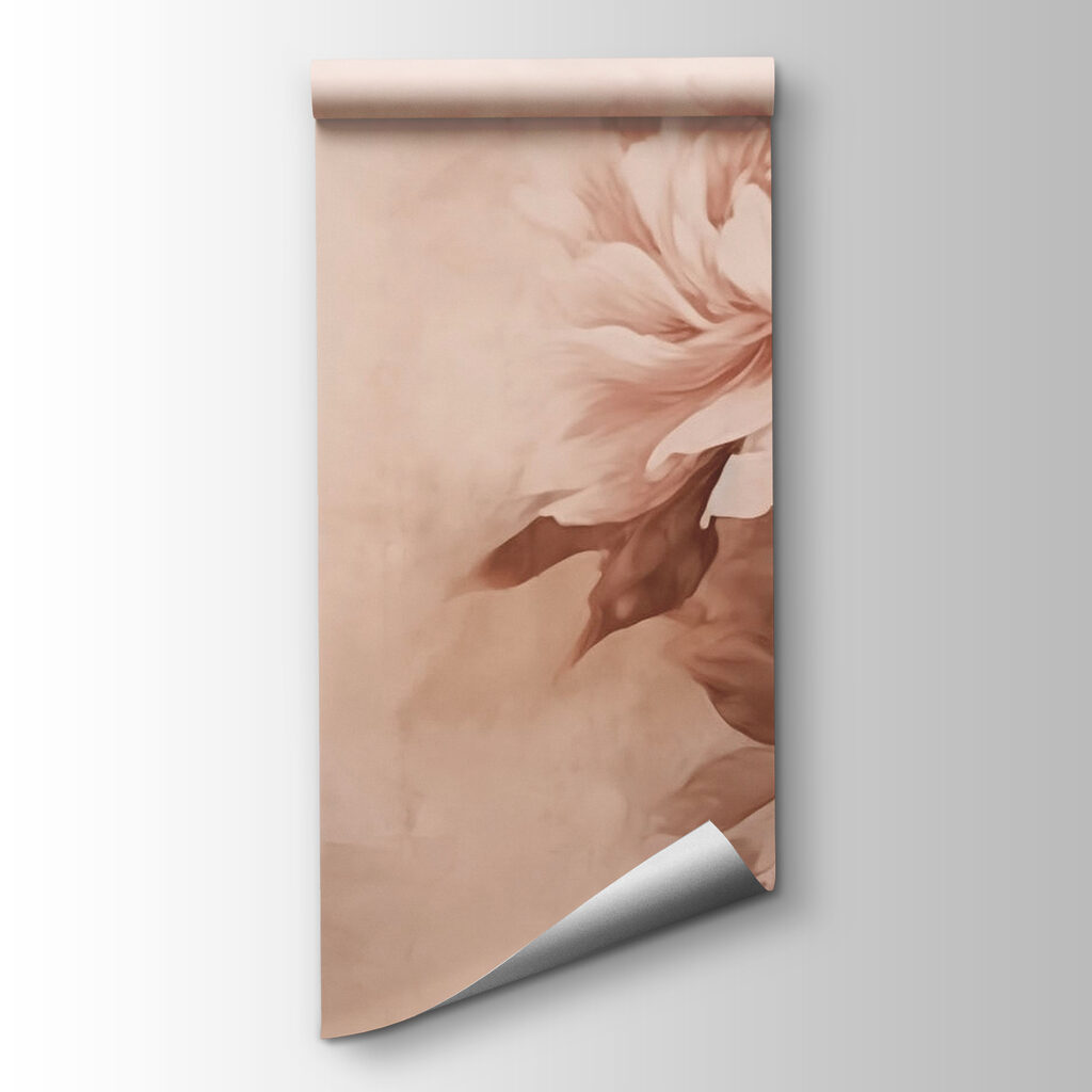 Soft petals in warm tones