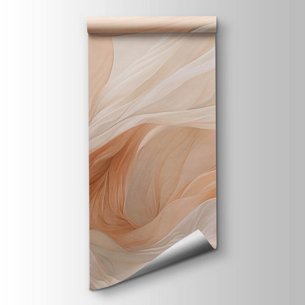 Soft waves of gentle fabric flow Soft waves of gentle fabric flow