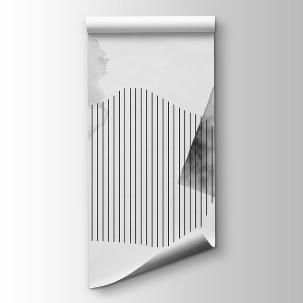 Black and white image of geometric shapes