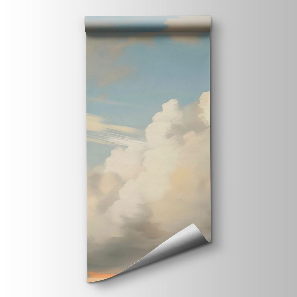 Blue sky with clouds