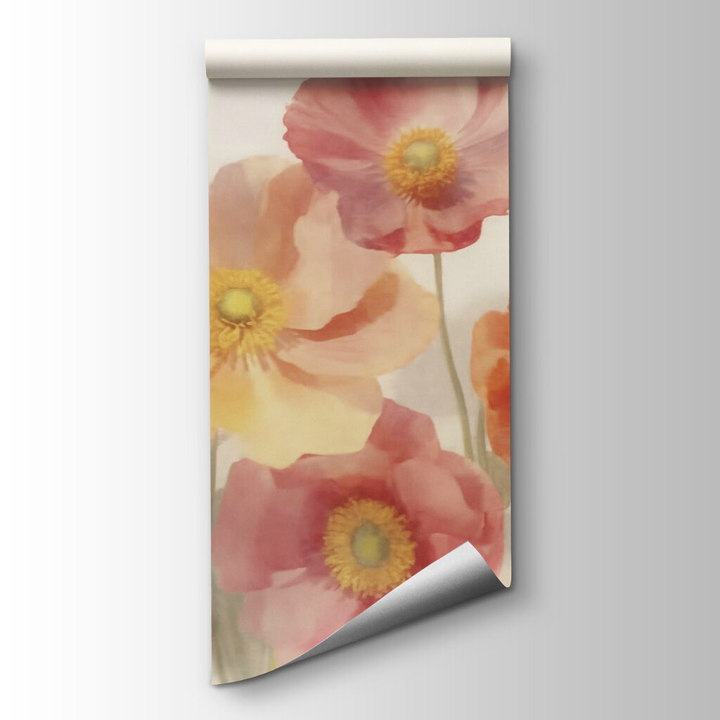 Group of flowers on a white background Group of flowers on a white background