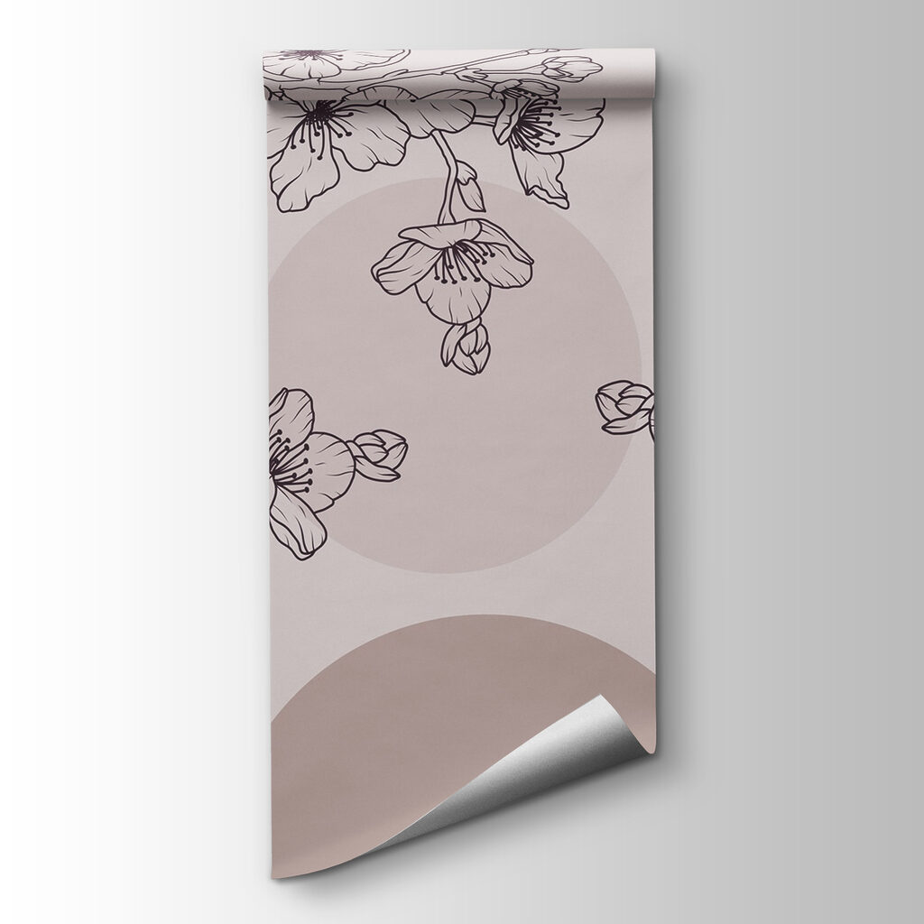 Delicate blossoms in soft hues