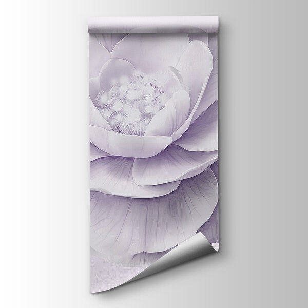 Delicate bloom in soft lavender hues