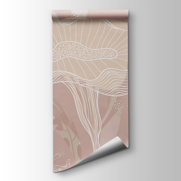 White outline of mushrooms White outline of mushrooms