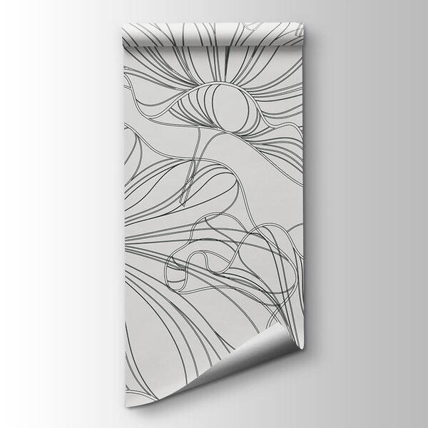 Pattern of flowers on a white background Pattern of flowers on a white background