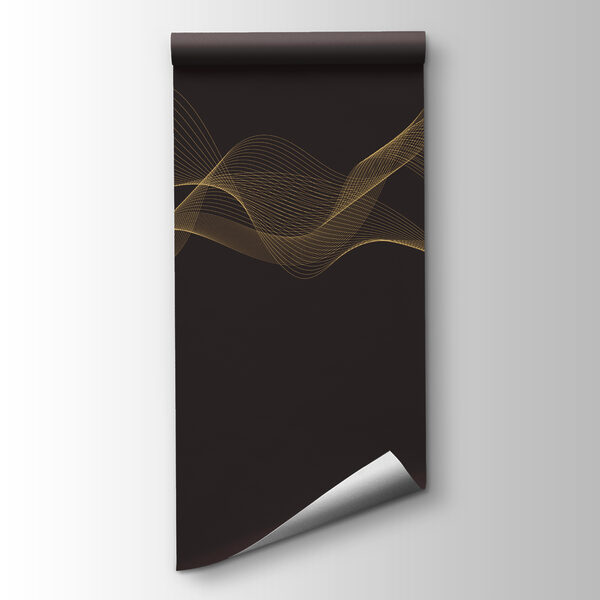 Elegant swirling lines on dark background Elegant swirling lines on dark background