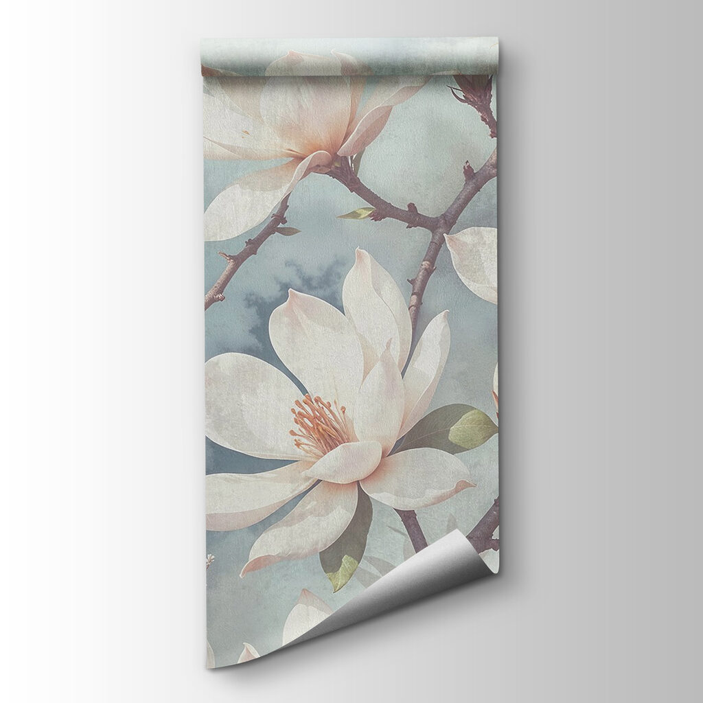 Delicate blossoms in soft colors