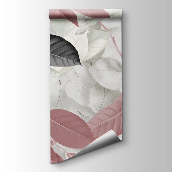 Elegant leaves in soft hues