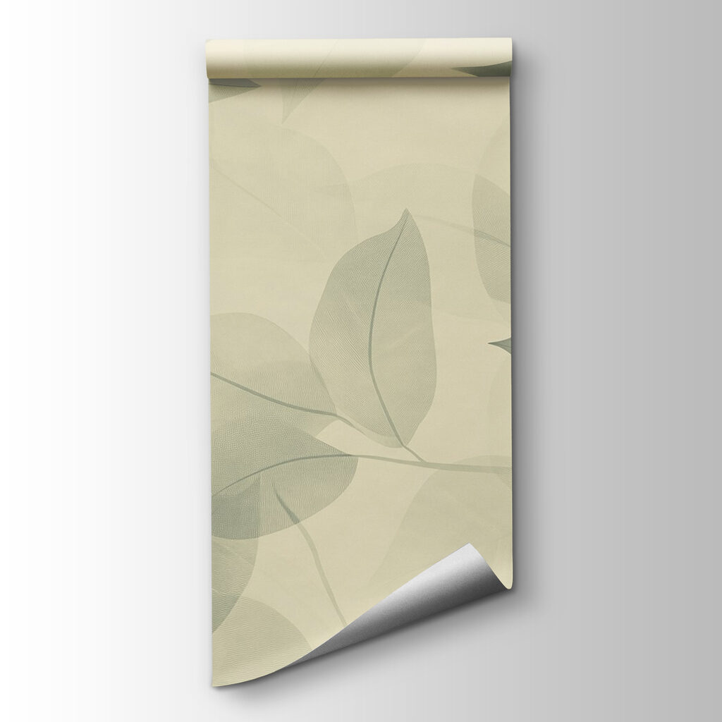 Soft leaves on a gentle backdrop