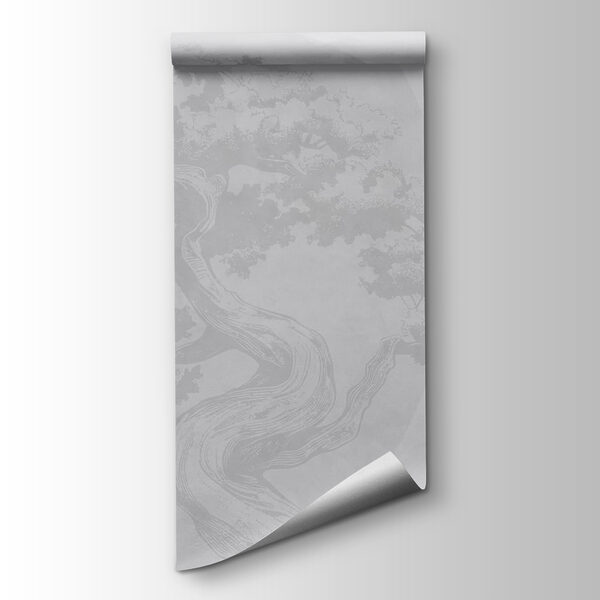 Tree with a curved trunk Tree with a curved trunk