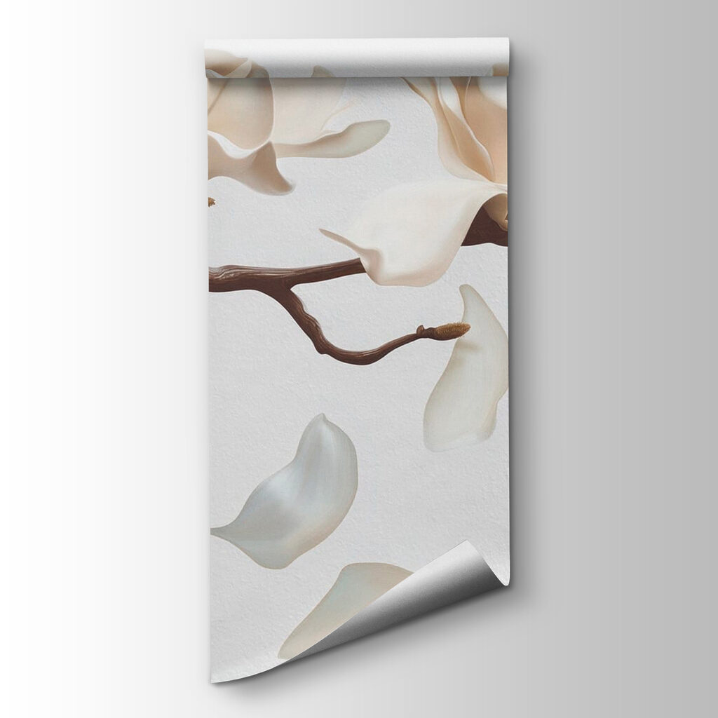 White flowers on a branch