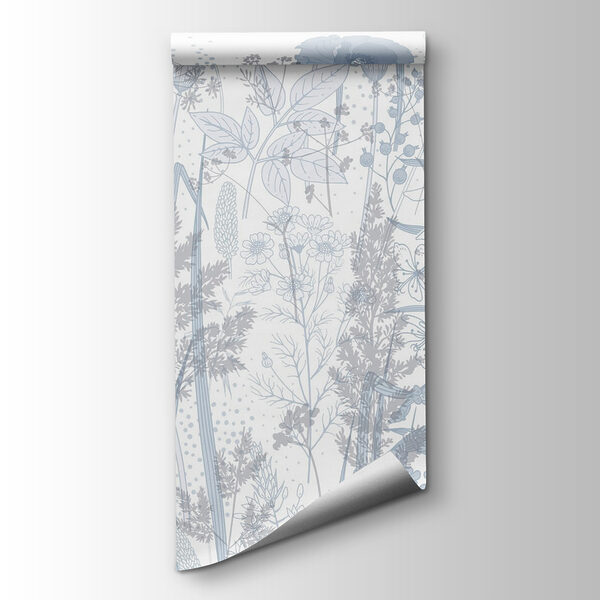 Delicate flowers in soft hues