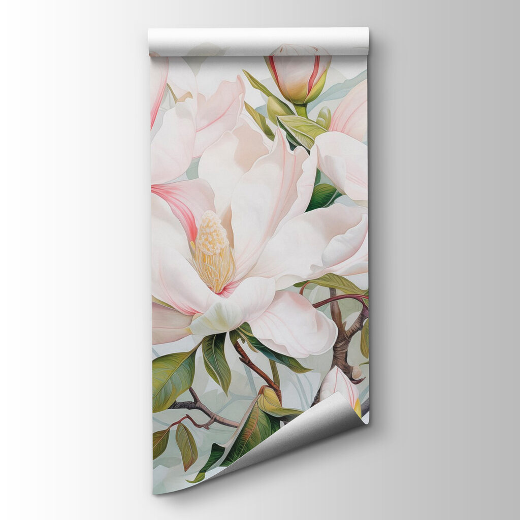 Elegant blooms in soft pastel hues