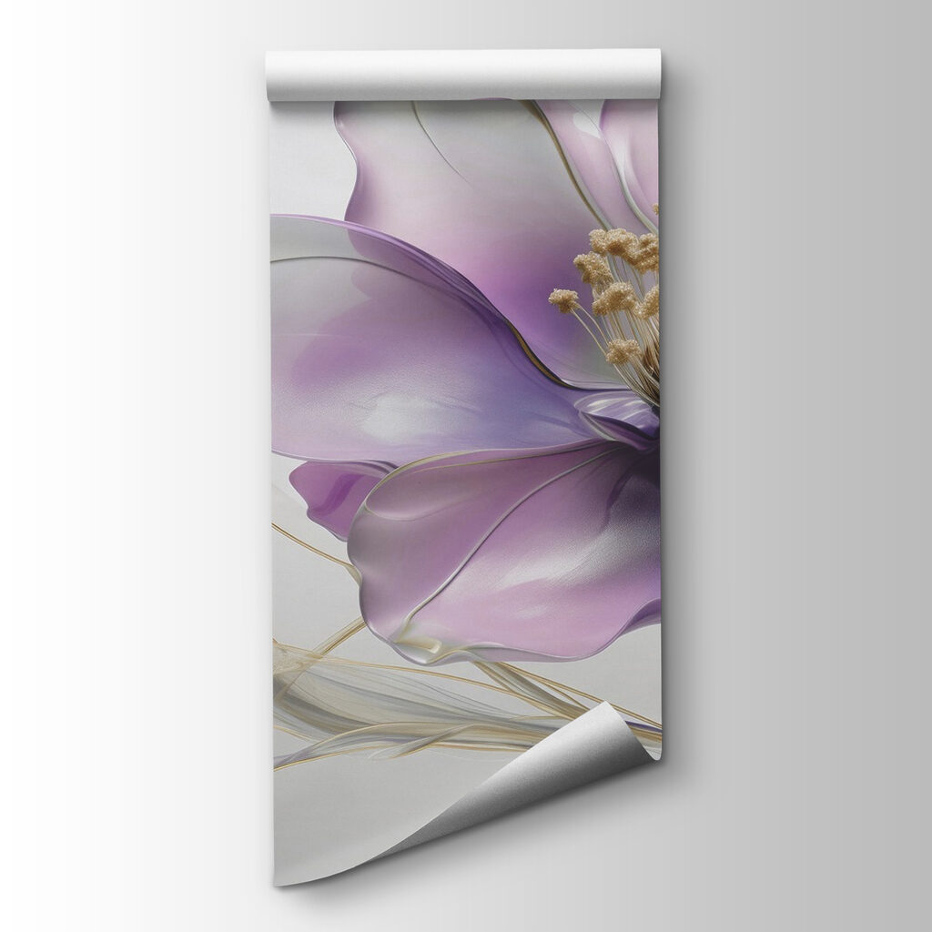 Delicate petals in soft pastels