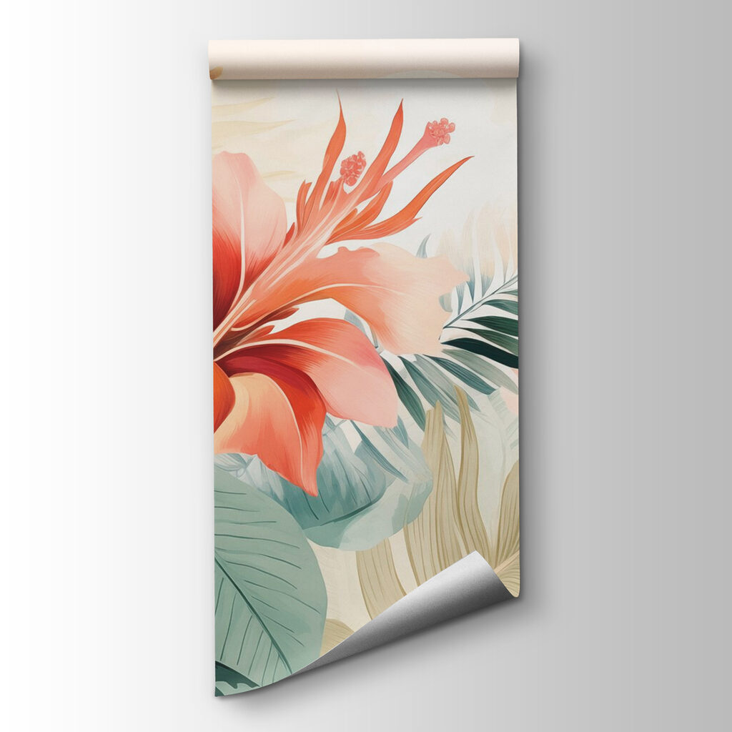 Delicate blooms in soft pastels