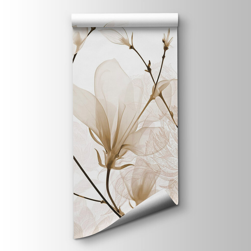 Delicate blooms in soft hues