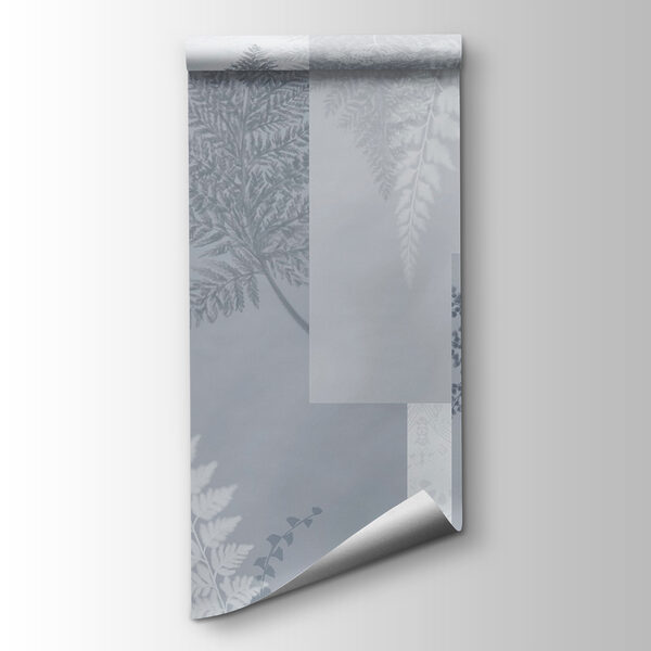 Grey and white floral pattern Grey and white floral pattern