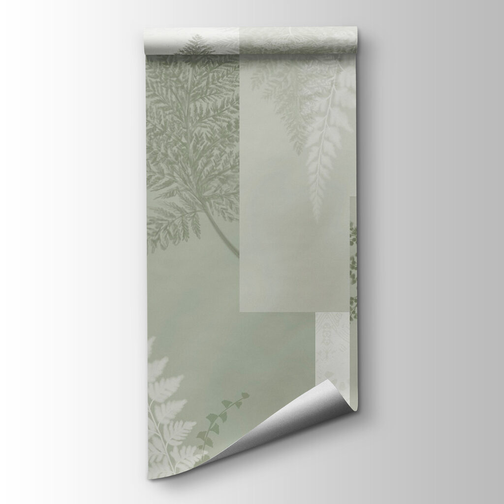 Natural patterns in soft green hues Natural patterns in soft green hues